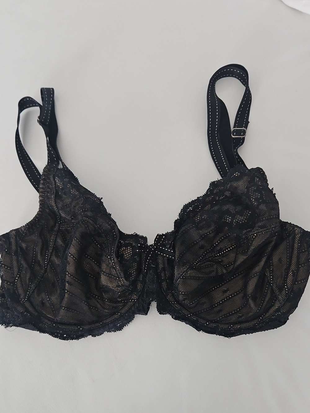 Chantelle Rive Gauche Black Lace Underwire Bra
